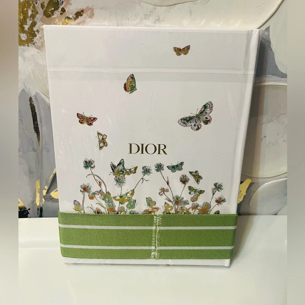 🛍️NIP Christian Dior Butterfly Print Notebook